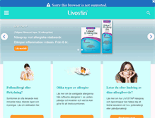 Tablet Screenshot of livostin.se